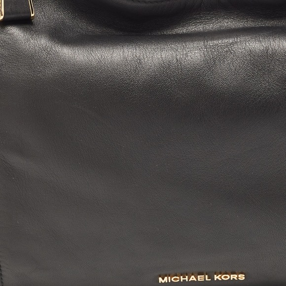 MICHAEL MICHAEL KORS Black Leather Matilda Shoulder Bag - Picture 6 of 8